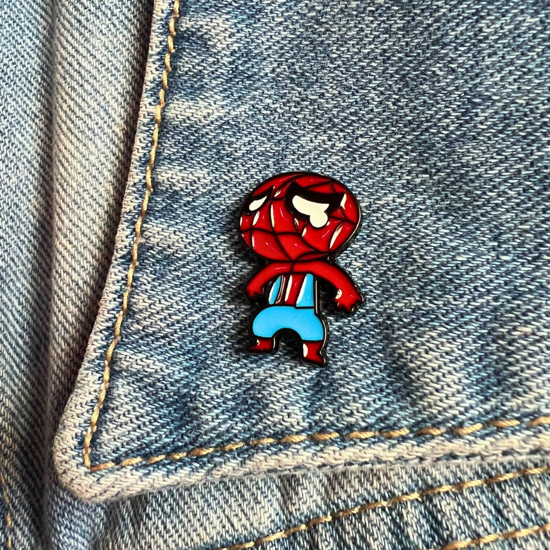 Pin Spiderman llorando
