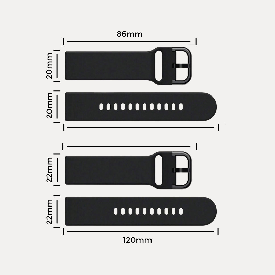 Silicon Band (Amazfit/Garmin/Samsung/Cubitt)