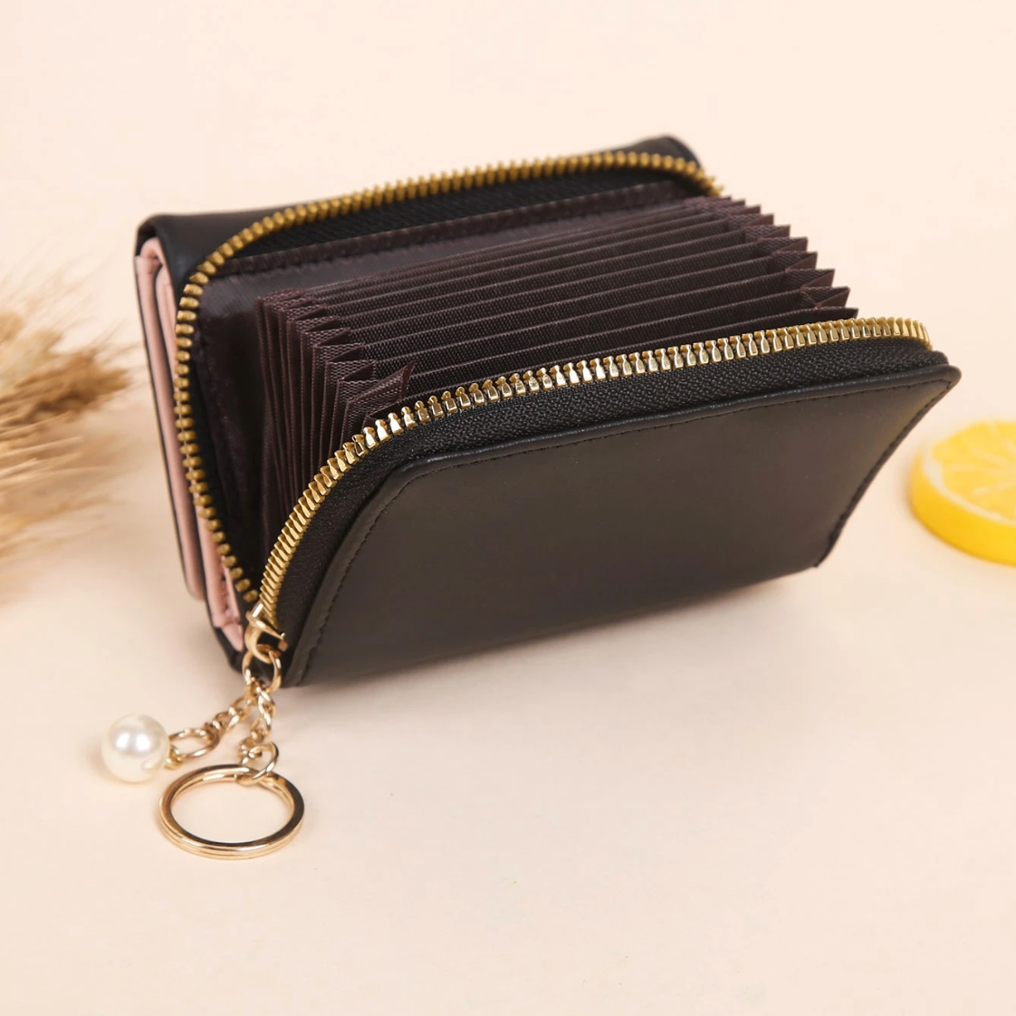 Monedero / Tarjetero Negro