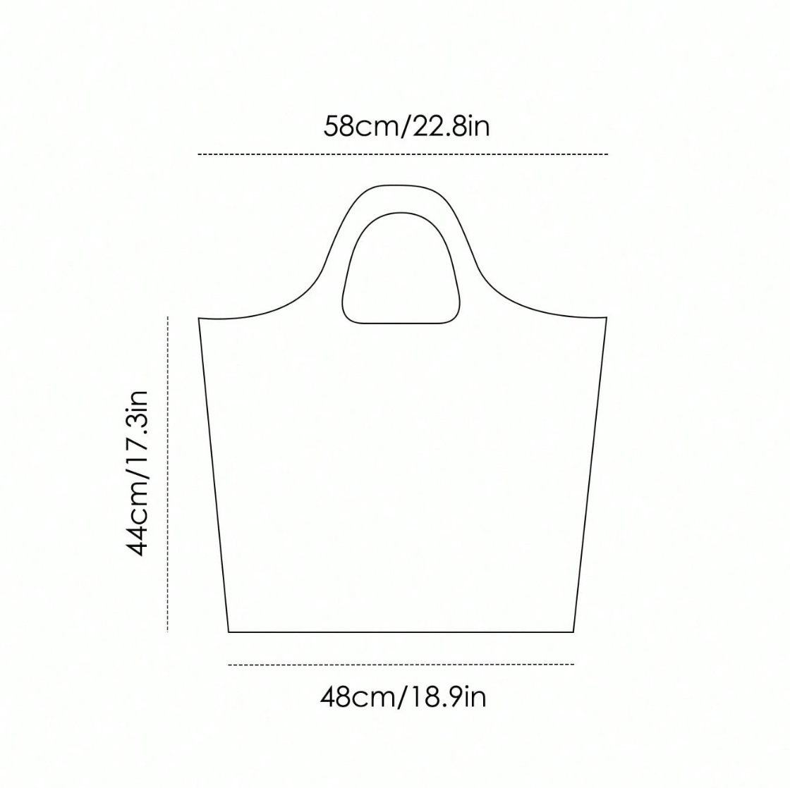 Bolsa tipo Tote Bag de Compras Friends