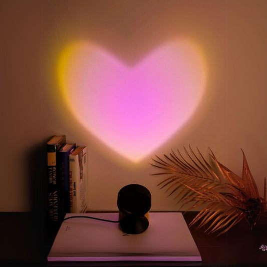 Lámpara / Reflector con luz de corazón