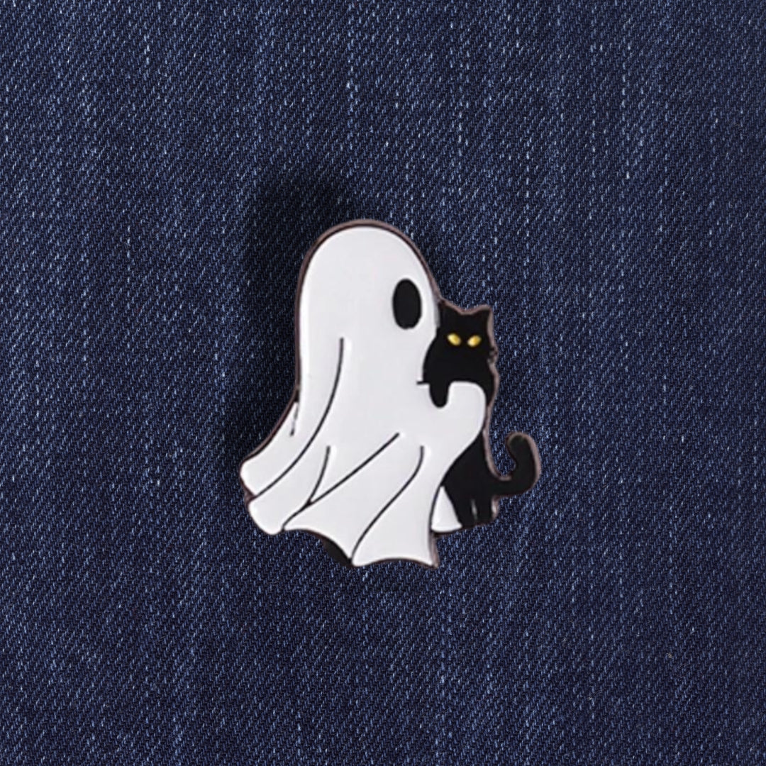 Pin Gatos Fantasmas