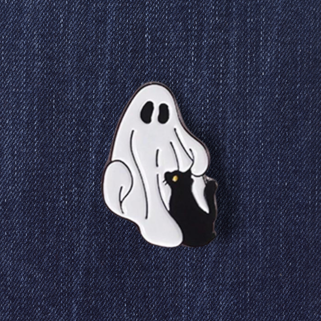 Pin Gatos Fantasmas