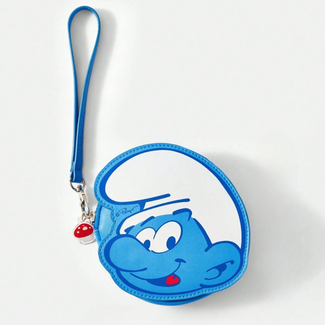 Bolso / Monedero de Pitufos