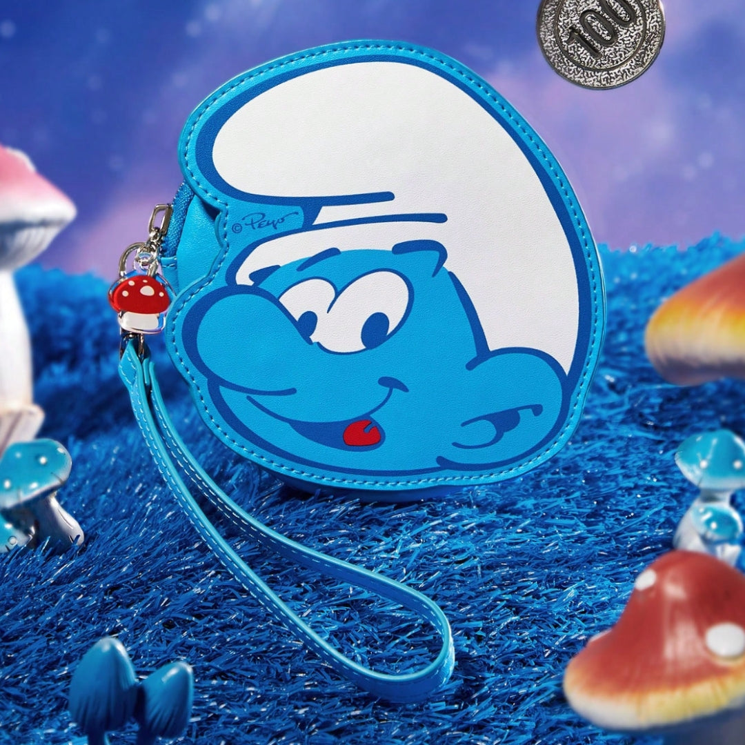 Bolso / Monedero de Pitufos