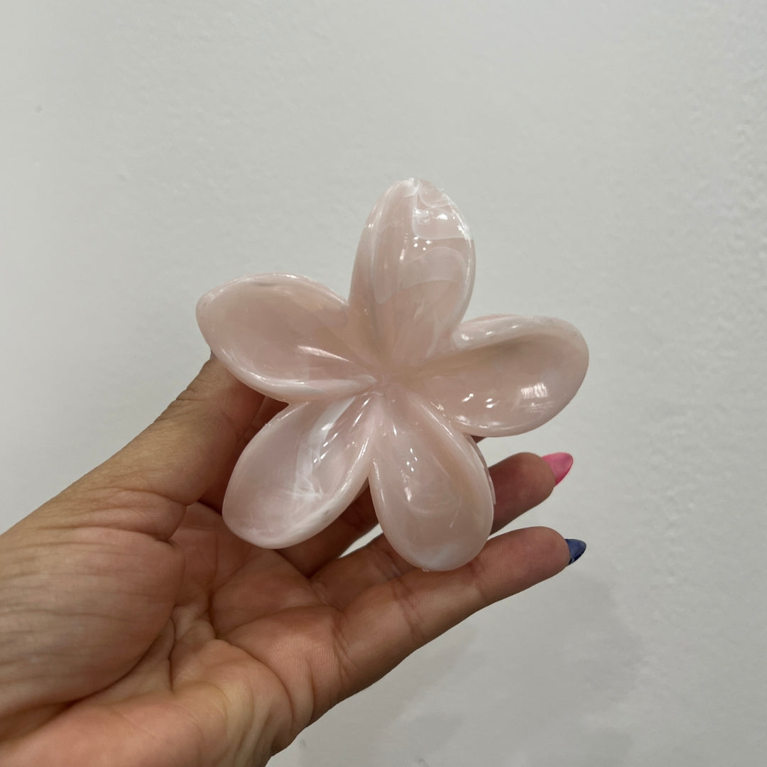 Pinzas para cabello en forma de flor