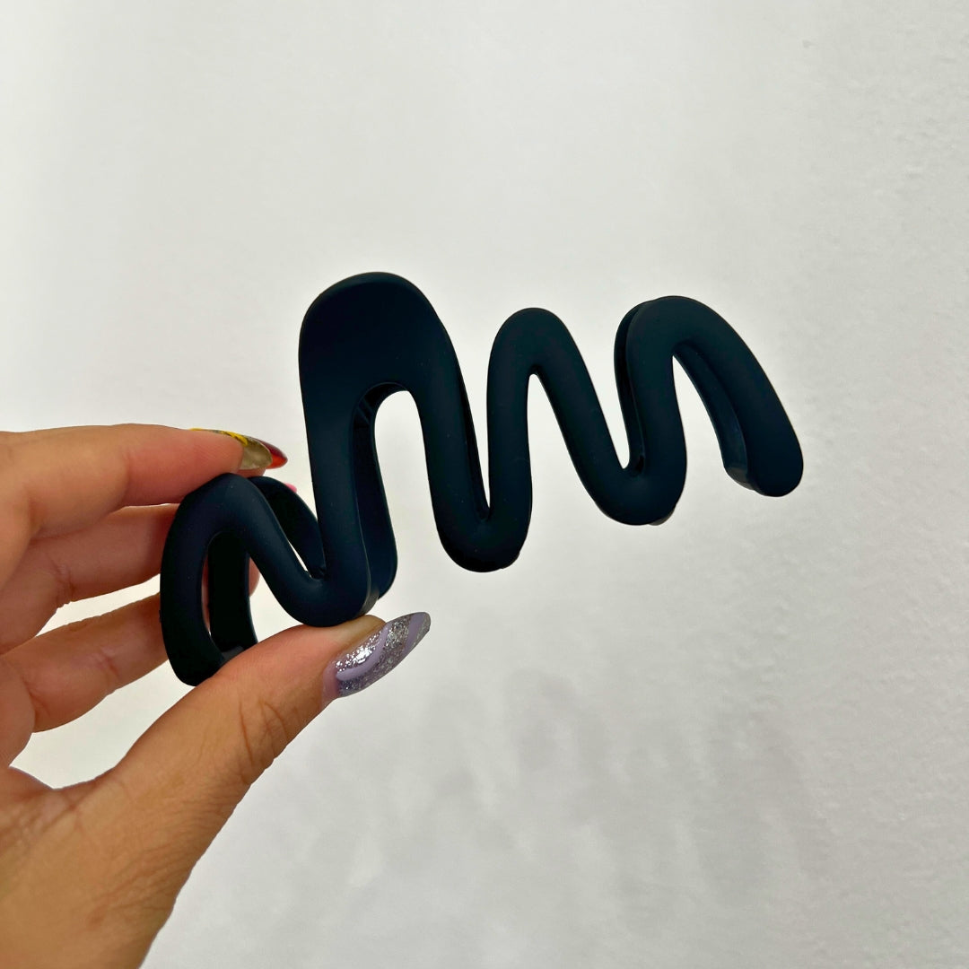 Pinzas para cabello forma ondulada