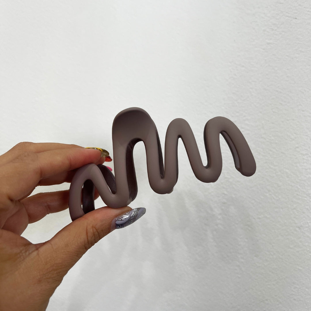 Pinzas para cabello forma ondulada