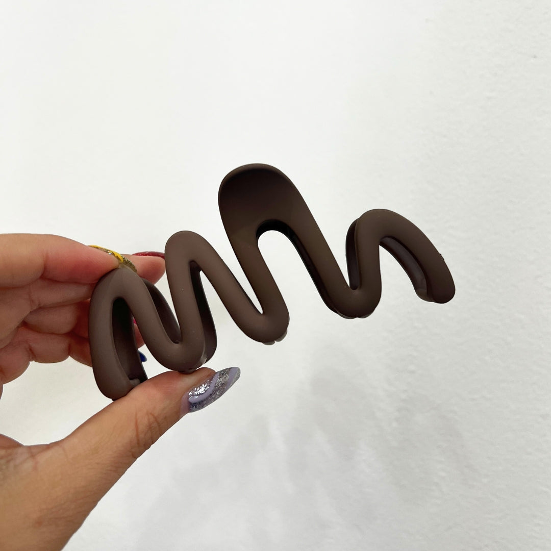 Pinzas para cabello forma ondulada