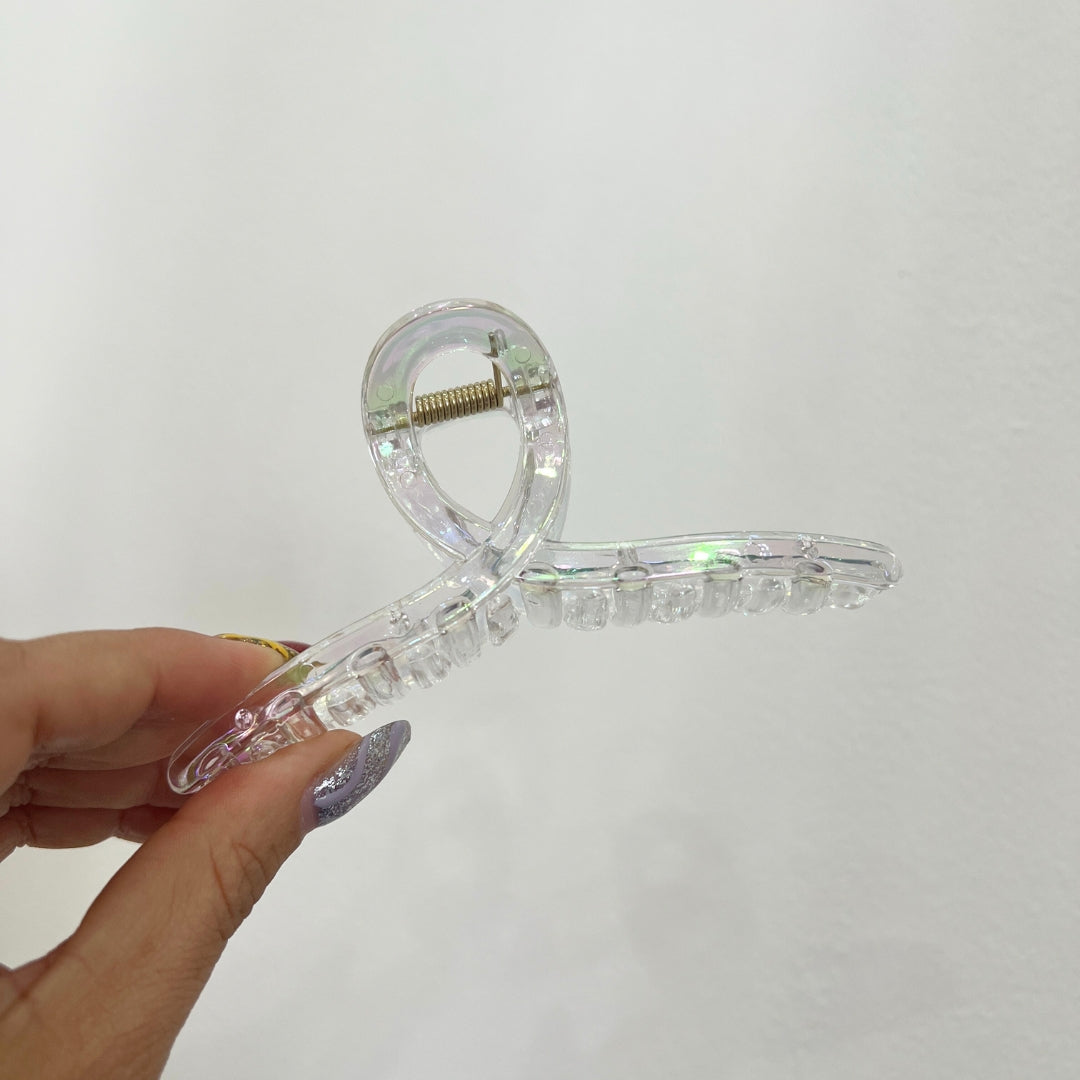 Pinzas para cabello tornasol