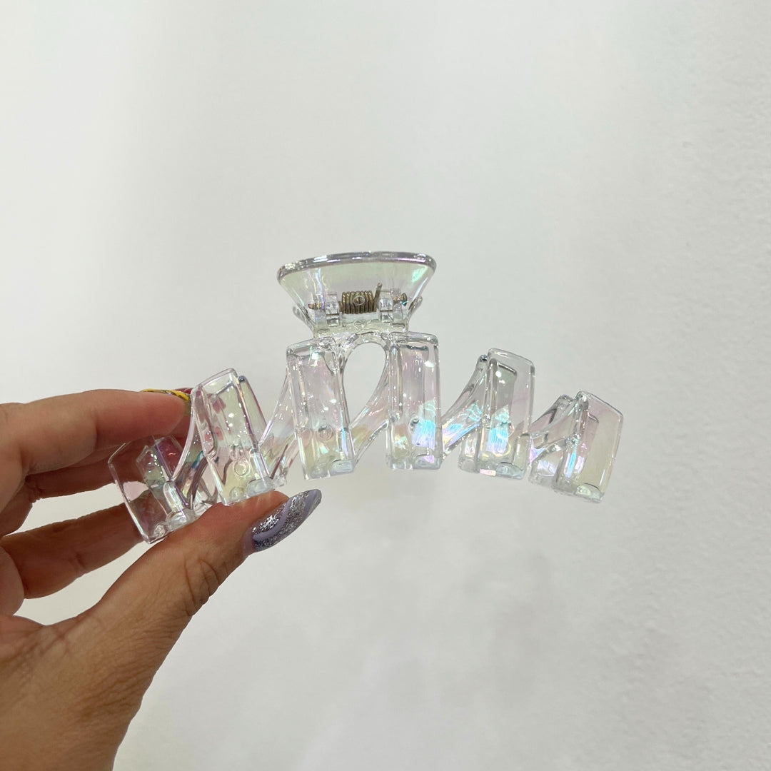 Pinzas para cabello tornasol