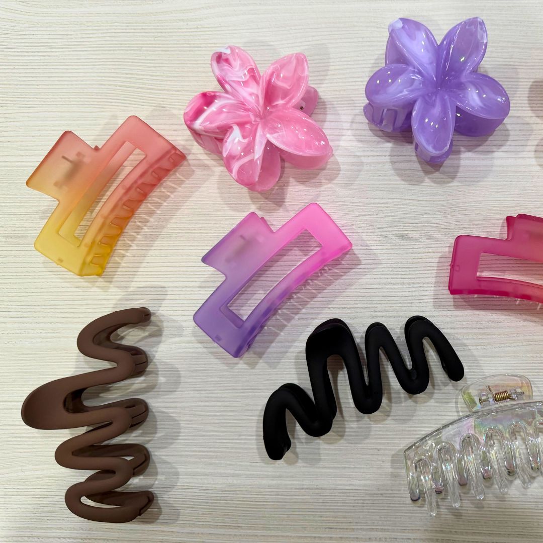 Pinzas para cabello (modelos varios)