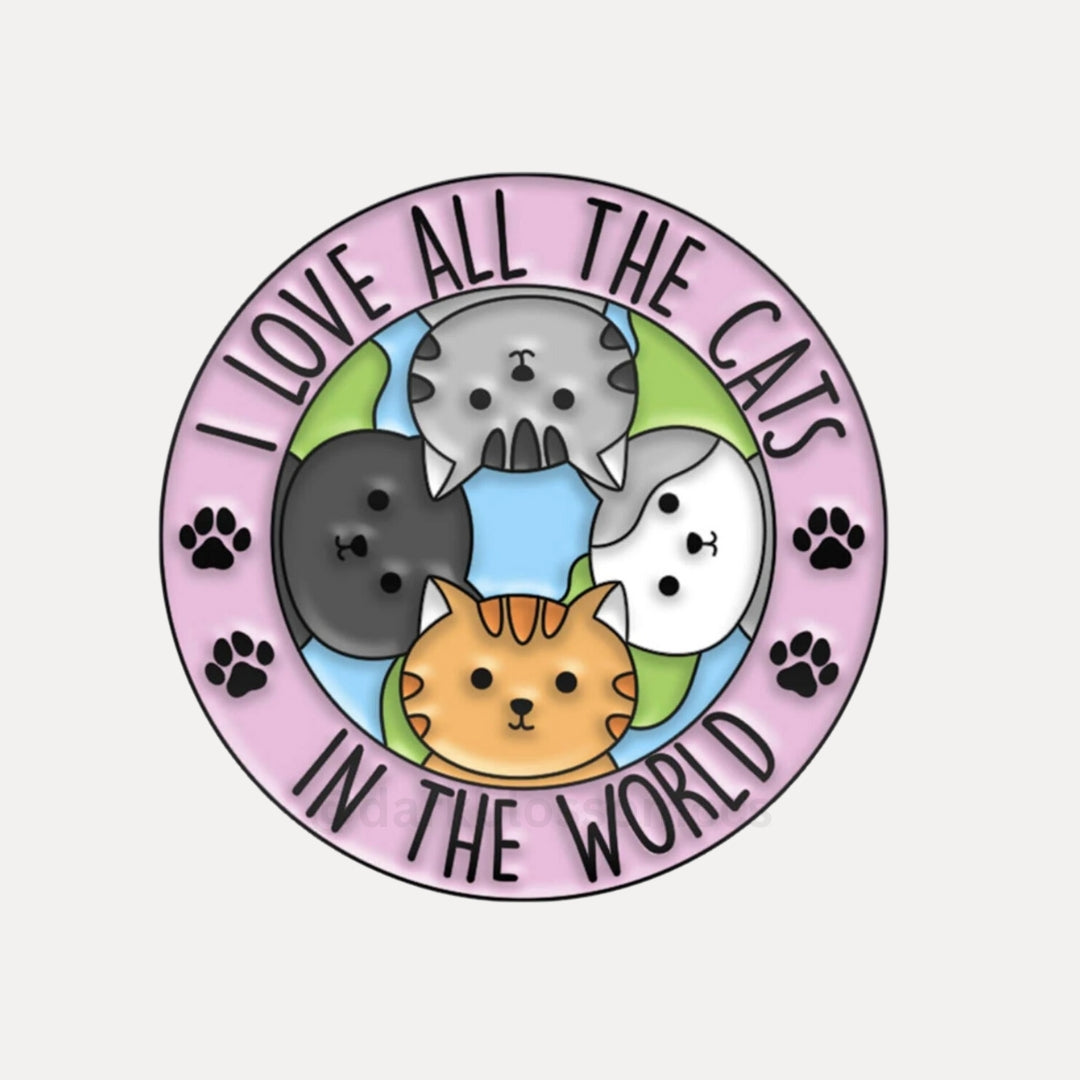 Pin I Love All the Cats