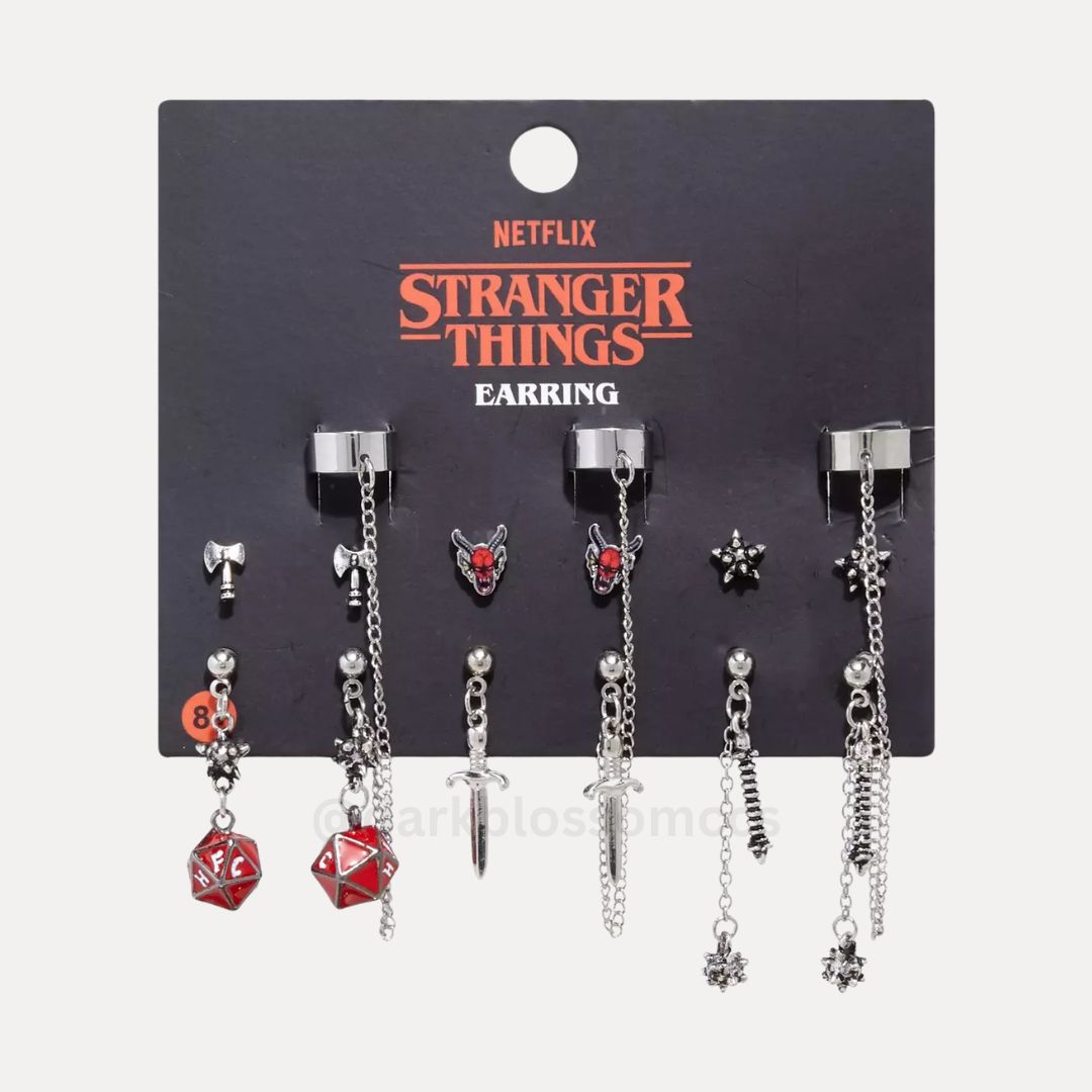 Set de Zarcillos Stranger Things