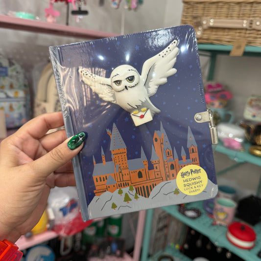 Diario con candado Hedwig (Harry Potter)