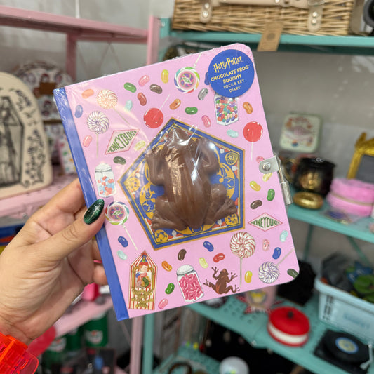 Diario con candado Rana de Chocolate (Harry Potter)