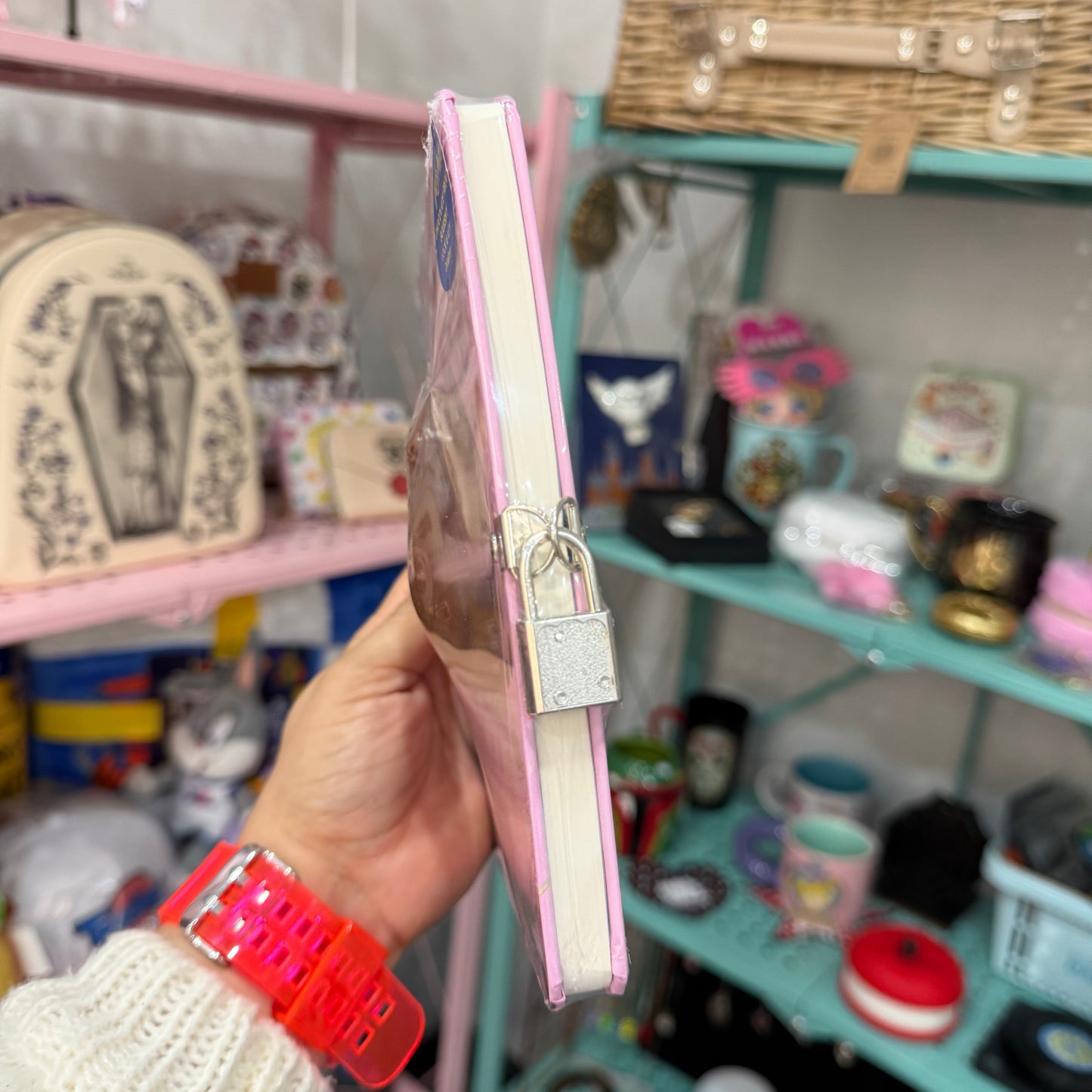 Diario con candado Rana de Chocolate (Harry Potter)