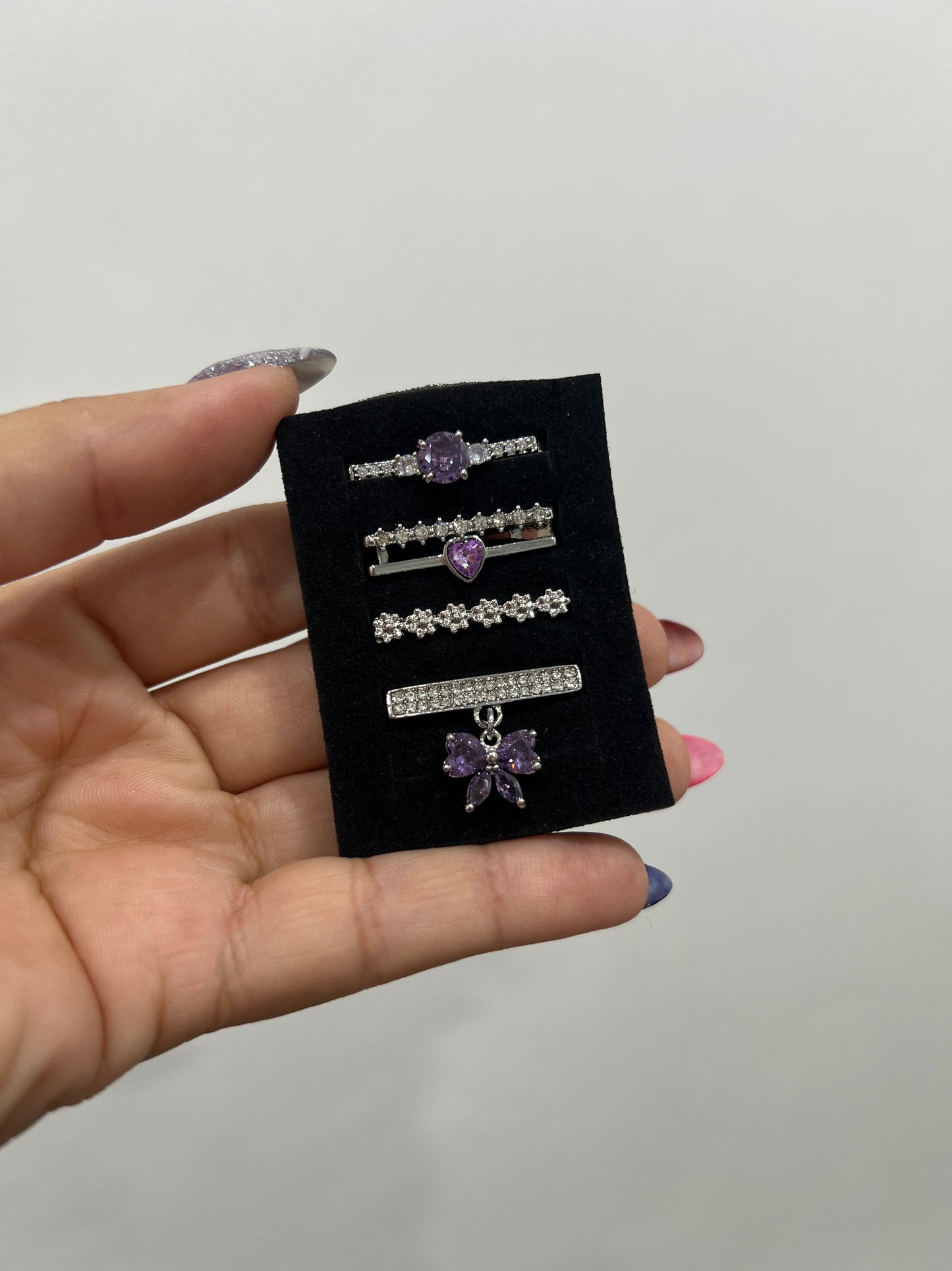 Set Purple Hearts