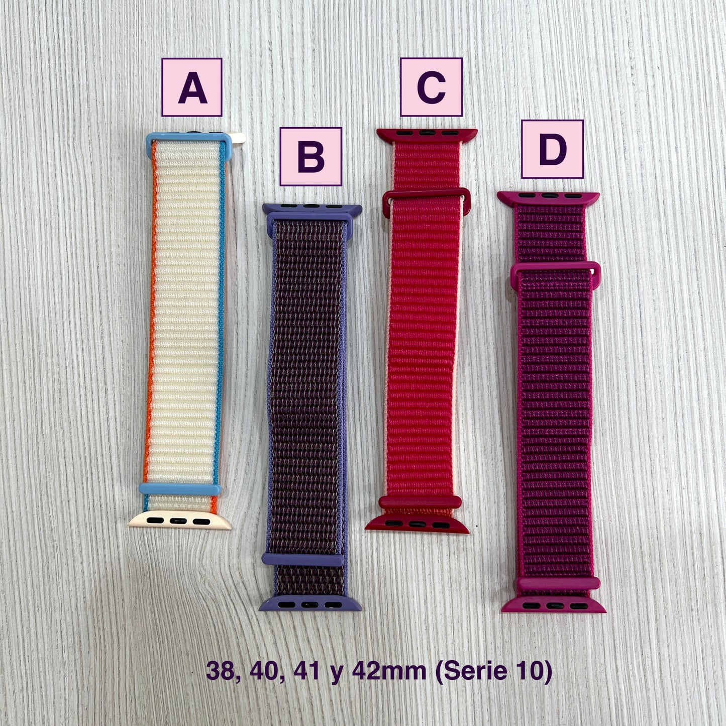 Correas Nylon Unicolor