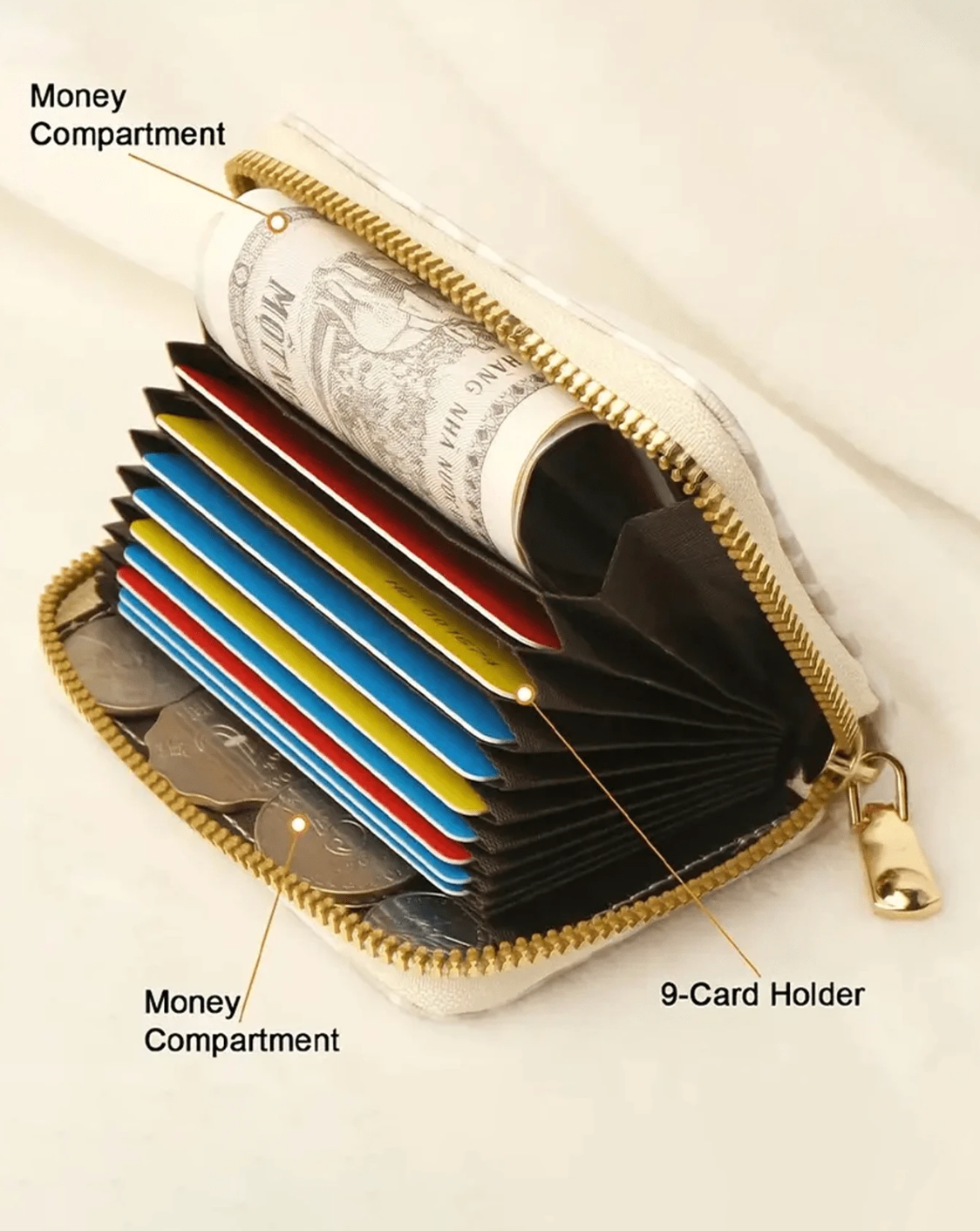 Tarjetero Animal Print