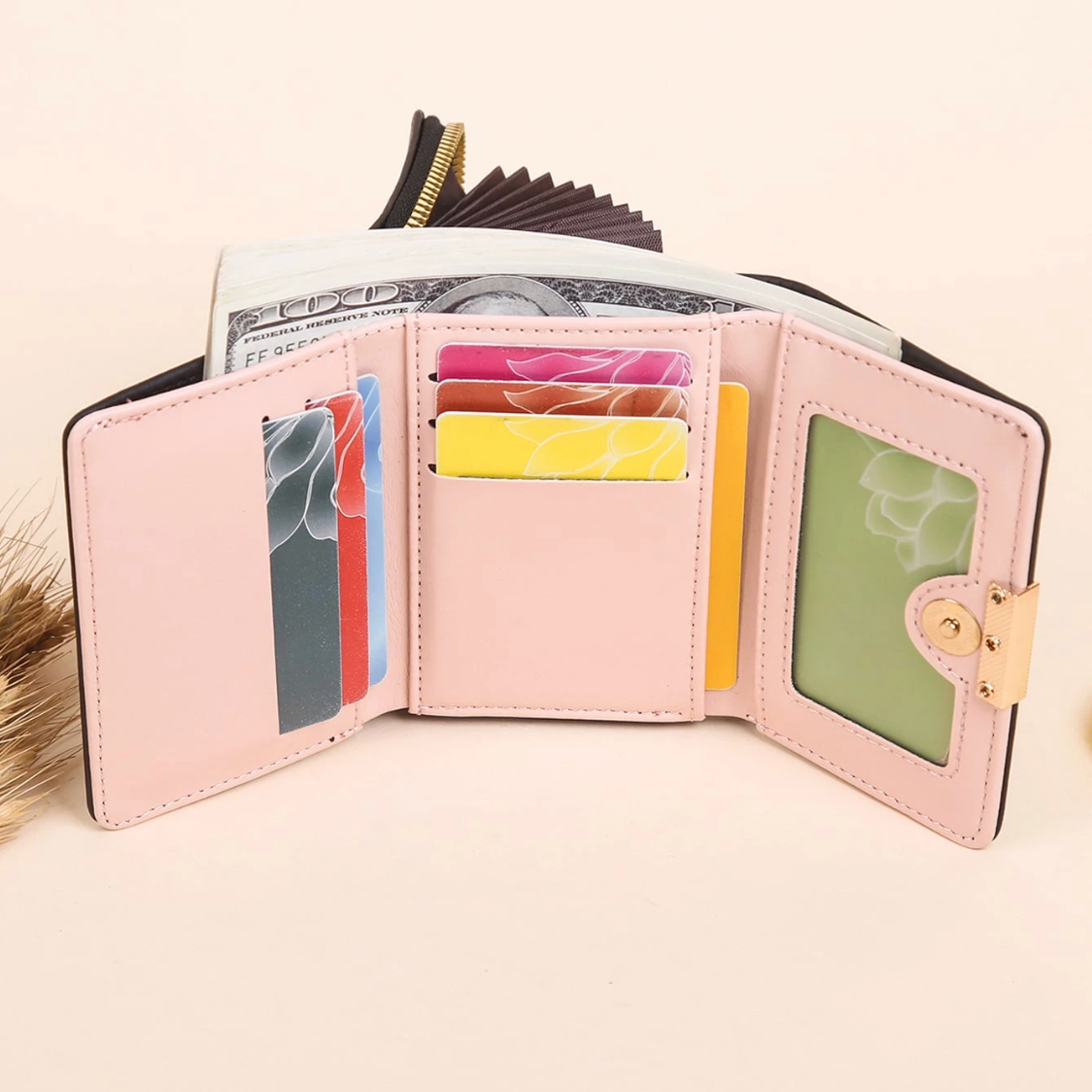 Monedero / Tarjetero Negro