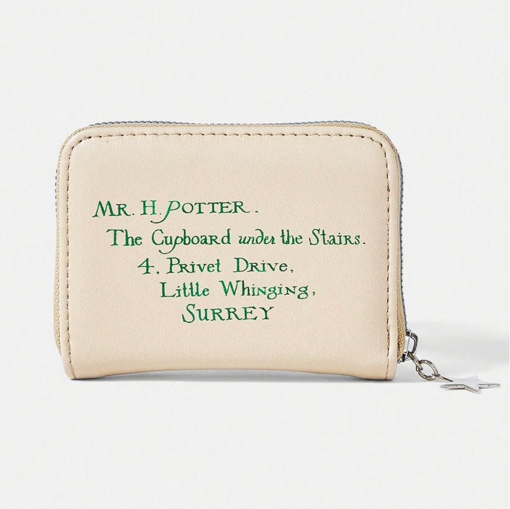 Monedero Carta de Hogwarts (Harry Potter)