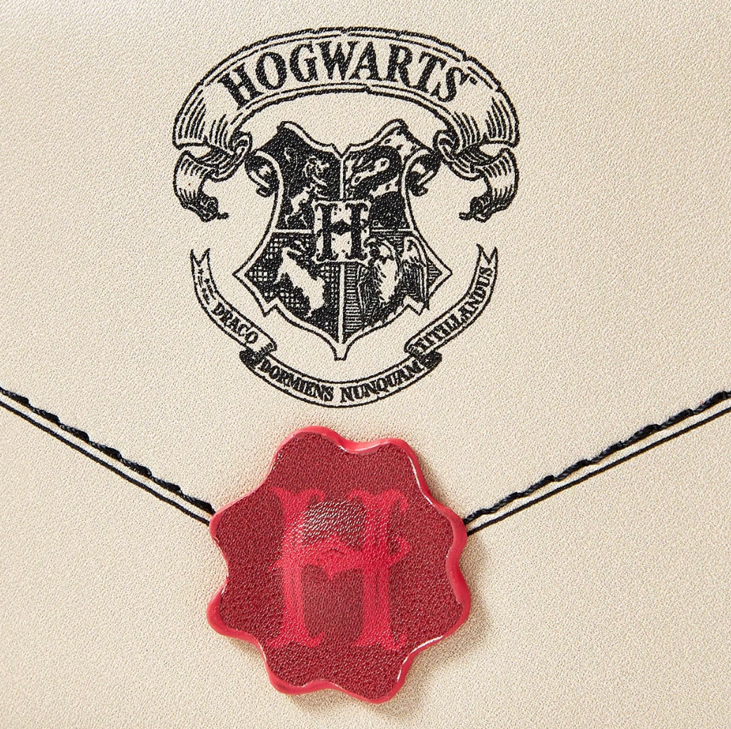 Monedero Carta de Hogwarts (Harry Potter)