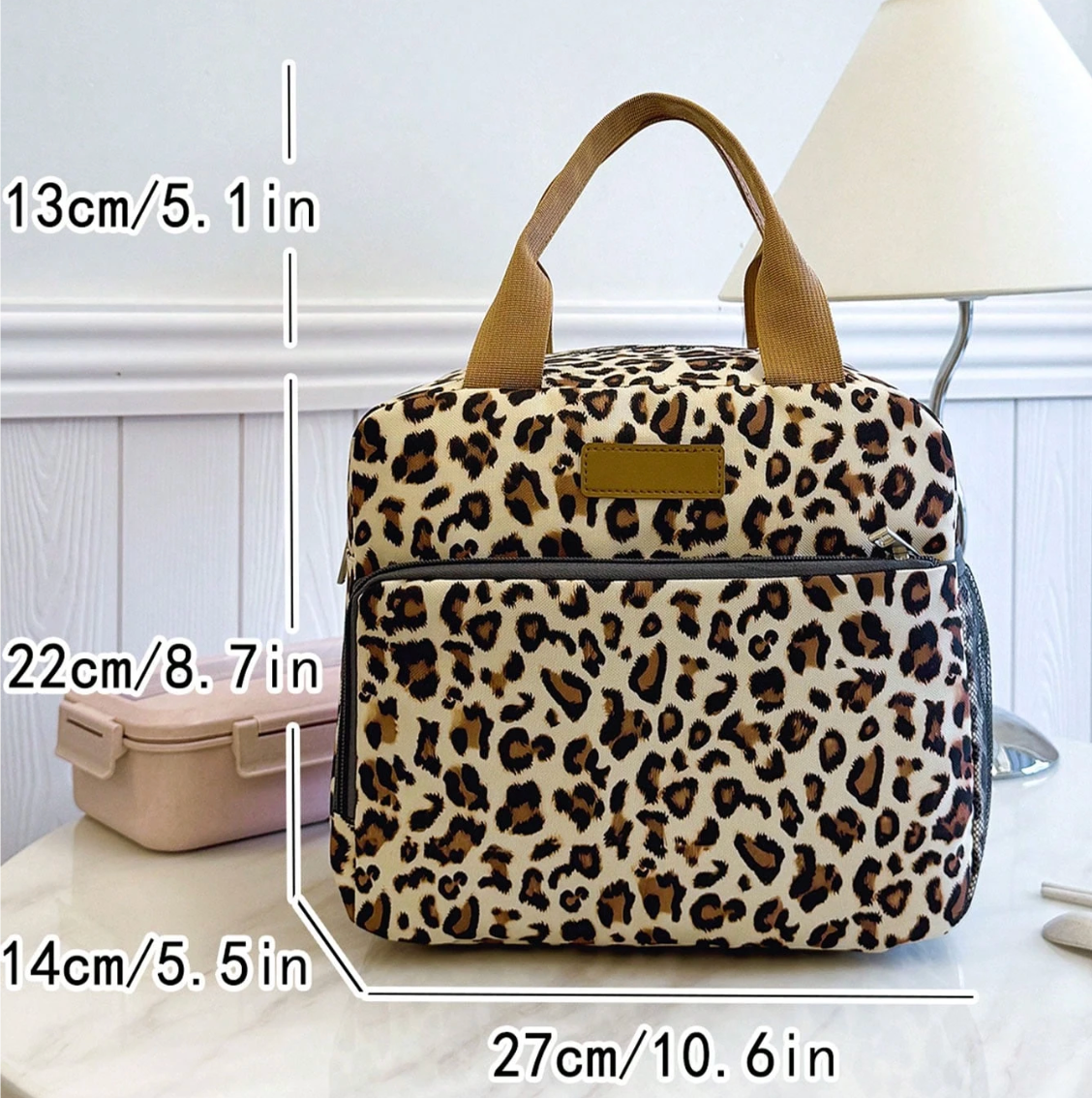 Lonchera Animal Print