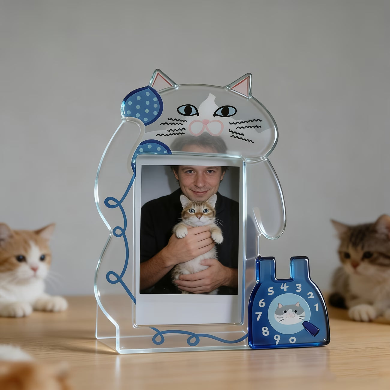 Portaretraos de gato